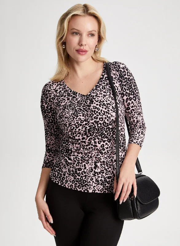 Animal Print Top