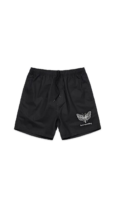 Death Moth Beach Shorts