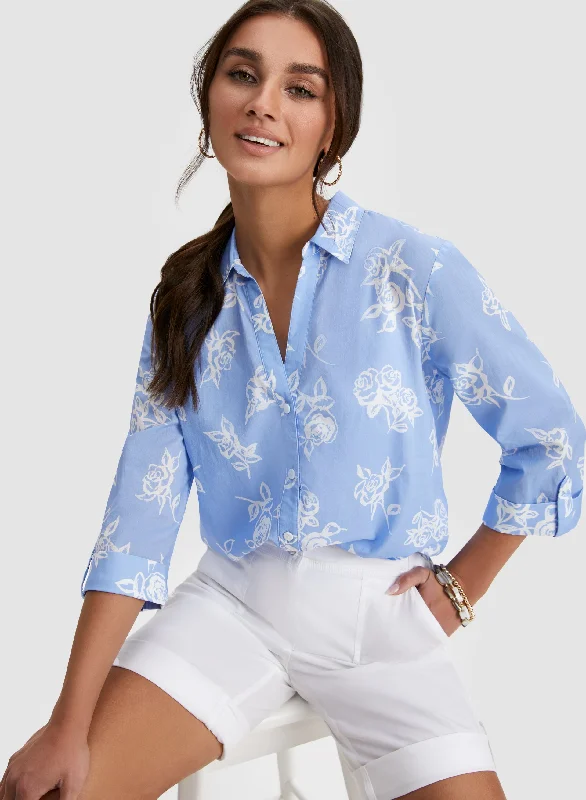 Floral Print Blouse