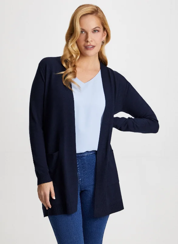 Mid-Length Cardigan