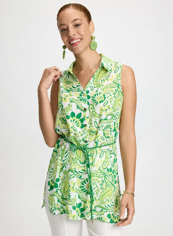 Laura / Green Pattern / 2