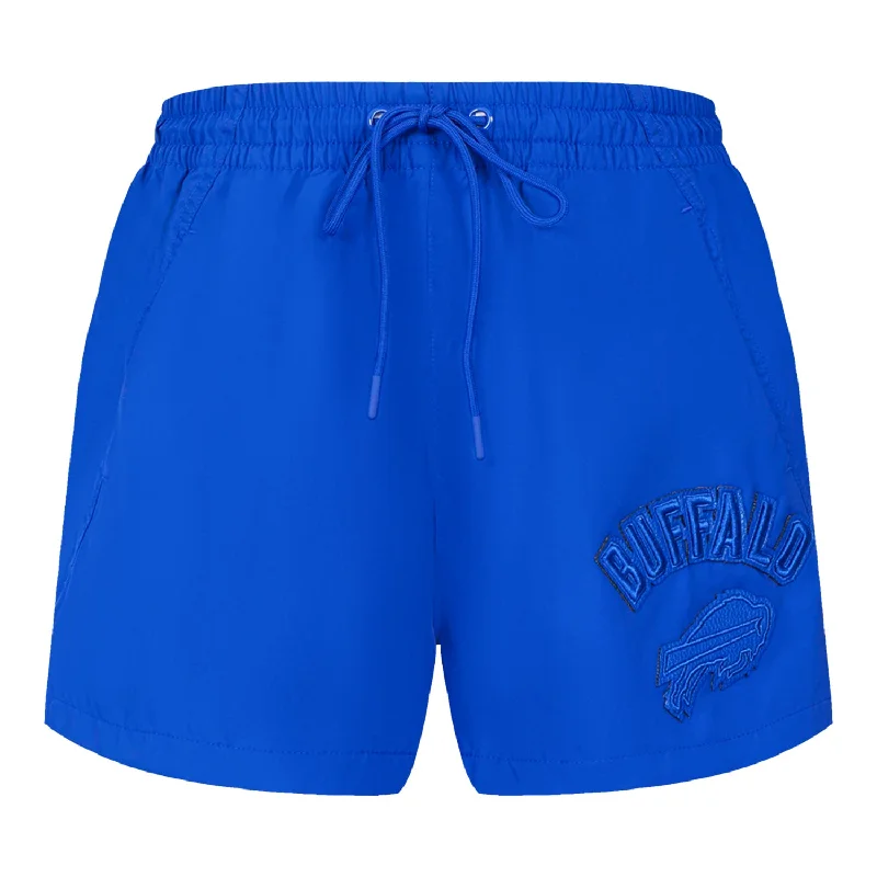 Ladies Buffalo Bills Pro Standard Triple Royal Woven Shorts