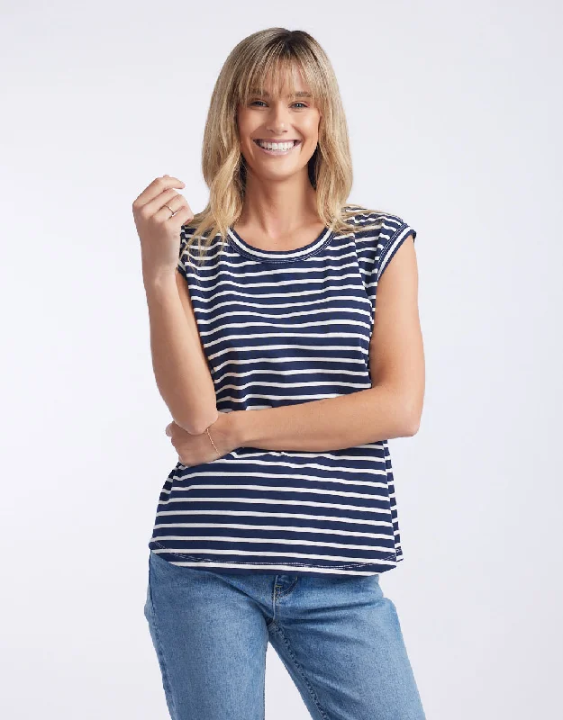 Cali Tank Top - Paris Stripe