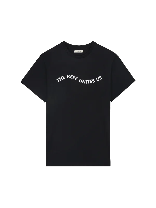 Coral Gardeners Midweight T-Shirt—black