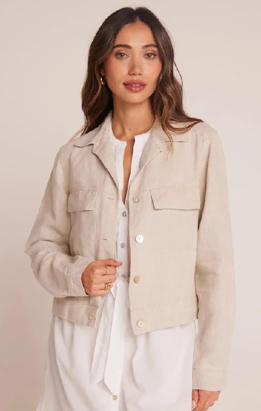 Flap Pocket Shirt Jacket