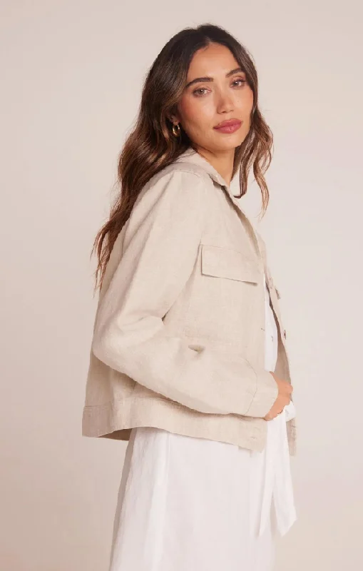 Flap Pocket Shirt Jacket