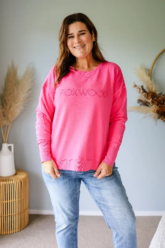 Foxwood Simplified Crew Bright Pink