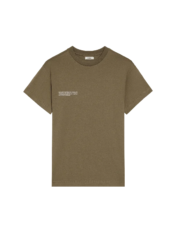 In Conversion Cotton 365 T-shirt—carbon brown