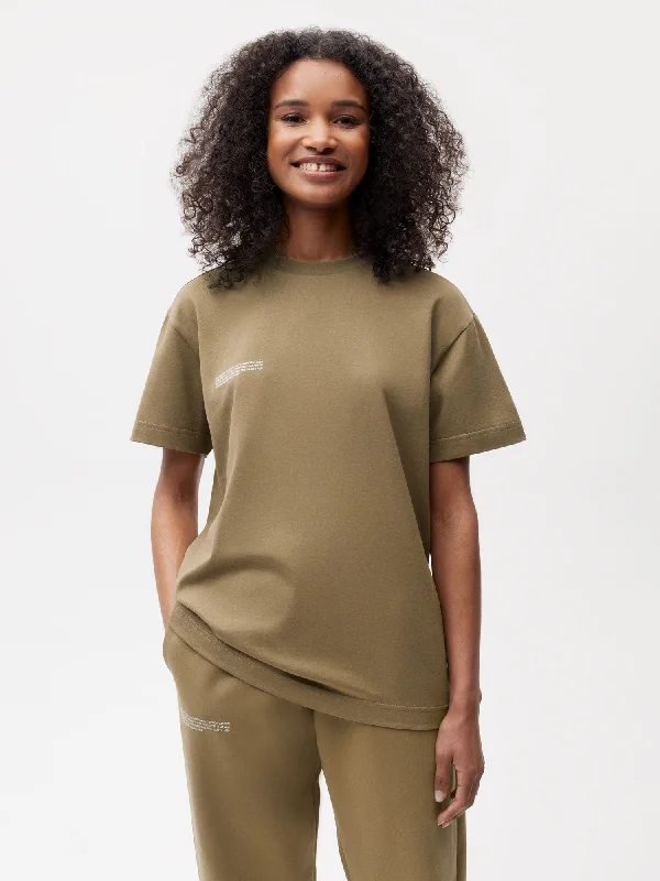 In Conversion Cotton 365 T-shirt—carbon brown