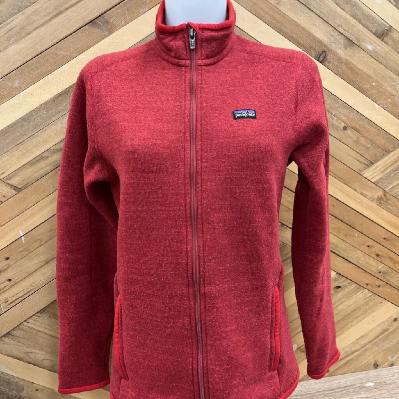 Patagonia - Women's Full-Zip Better Sweater Fleece - MSRP $199: Red-women-MD