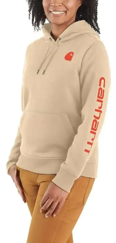 Relaxed Fit Midweight Logo Sleeve Graphic Sweatshirt