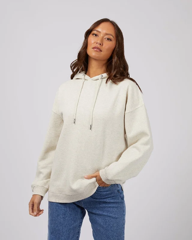 Silent Theory Oversized Hoody Oatmeal