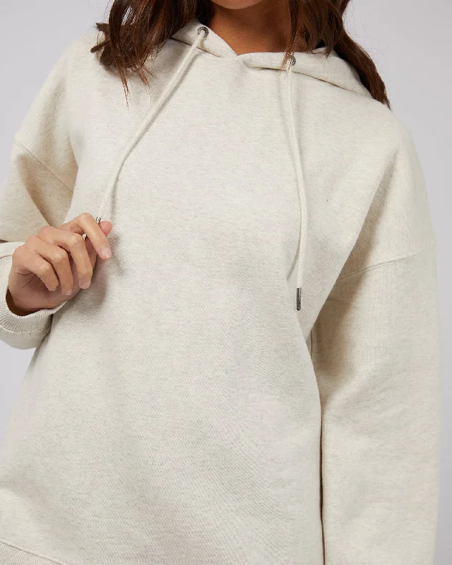 Silent Theory Oversized Hoody Oatmeal