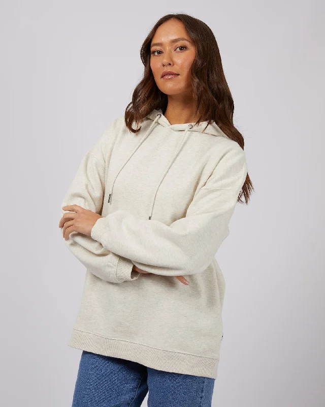 Silent Theory Oversized Hoody Oatmeal