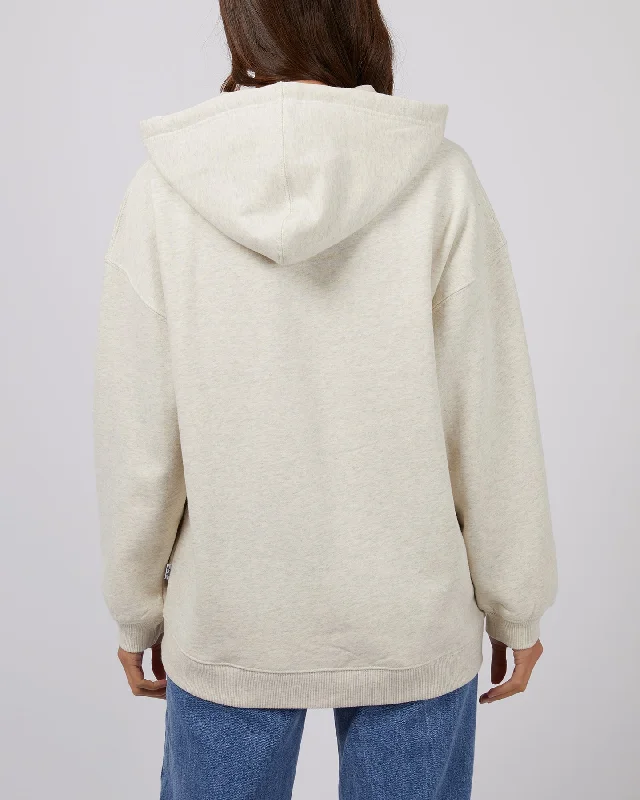 Silent Theory Oversized Hoody Oatmeal