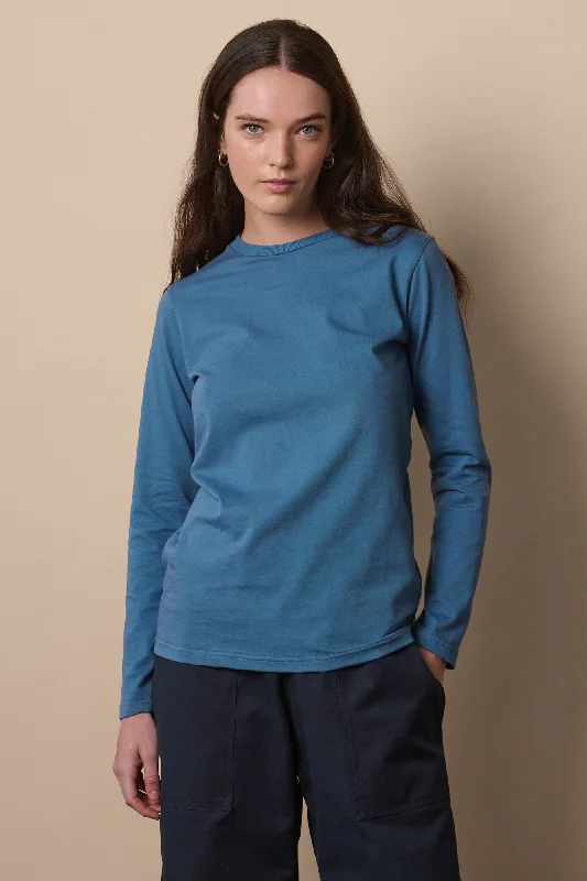 Women's Long Sleeve T Shirt RAF Blue