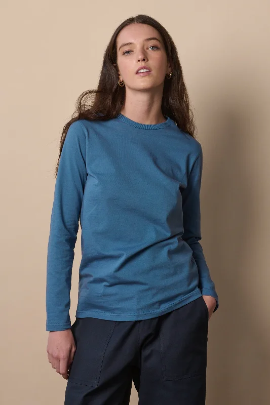 Women's Long Sleeve T Shirt RAF Blue