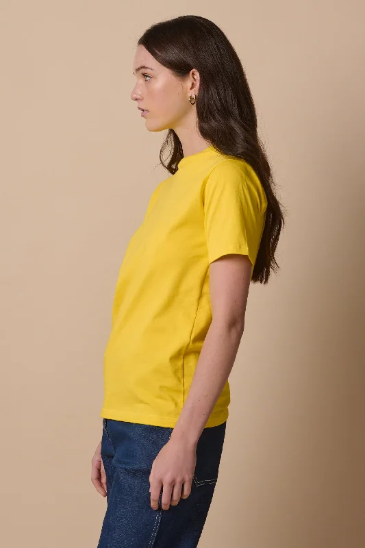 Women's Short Sleeve T Shirt - Canary Yellow