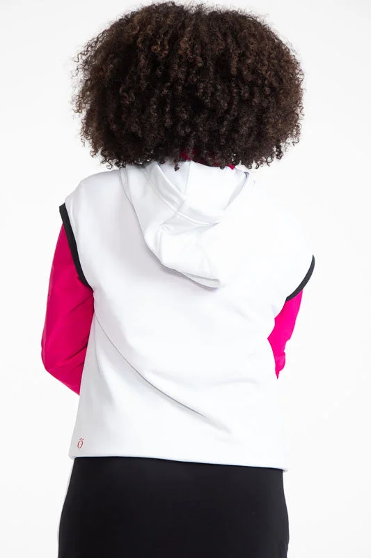 Après 18 Extended Shoulder Hoodie - White - FINAL SALE