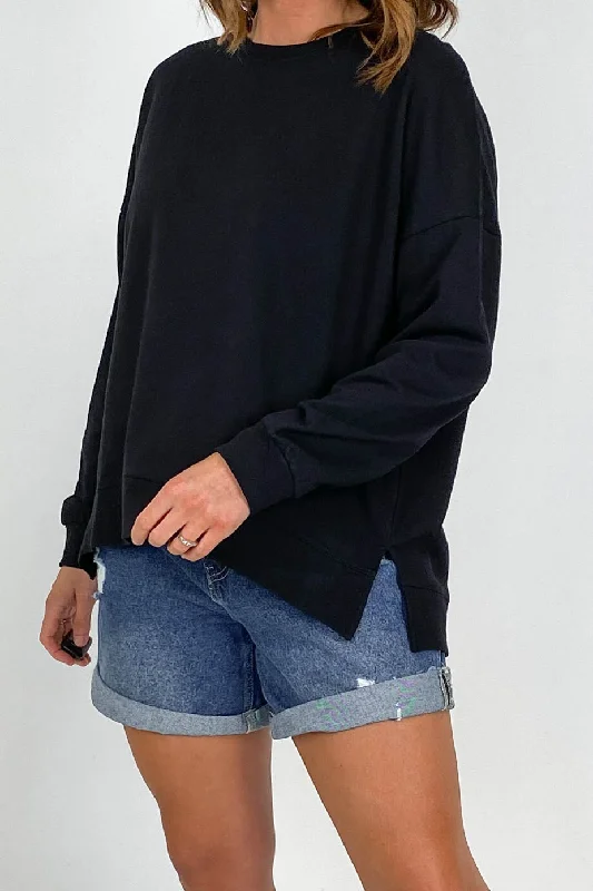 Betty Basics Sienna Sweat Black