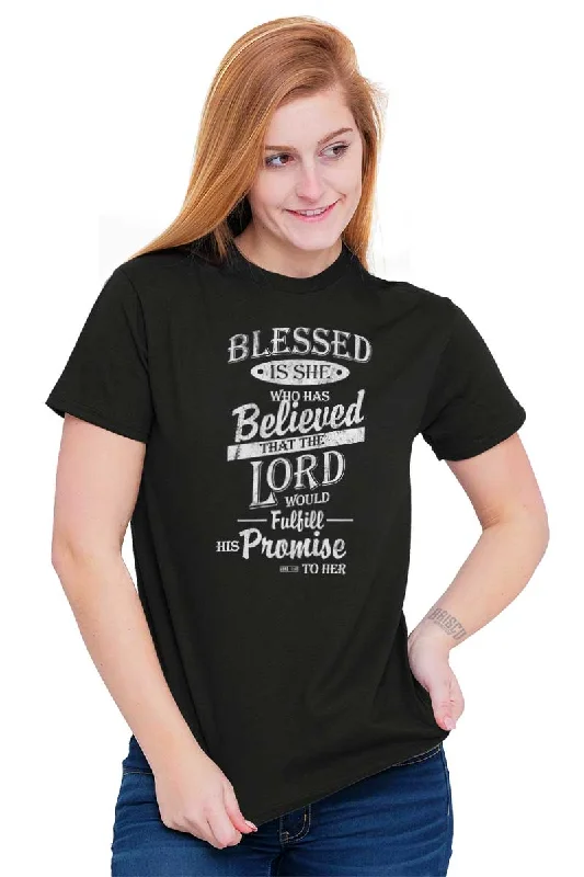 Blessed is She T Shirt