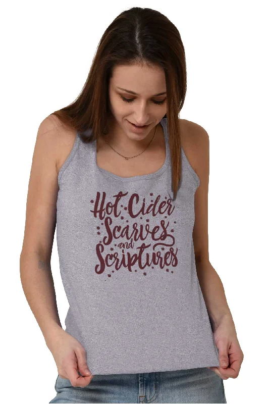 Cider Scarves Scriptures Racerback