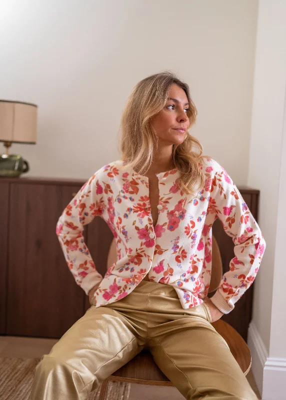 Floral Cassi Cardigan