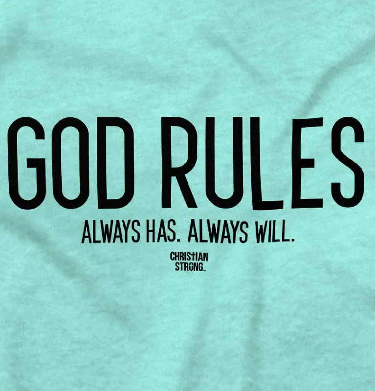 God Rules Racerback Tank