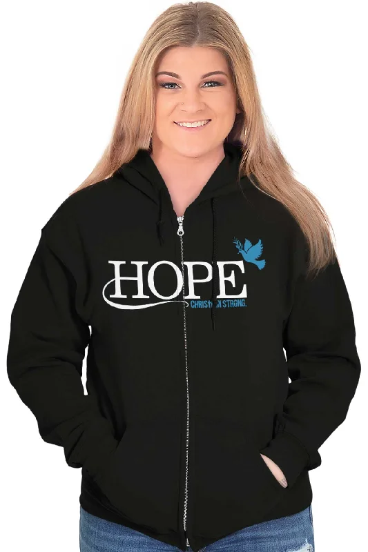 Hope Dove Zip Hoodie