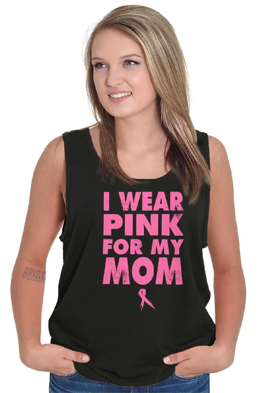 I Wear Pink For My Mom Tank Top