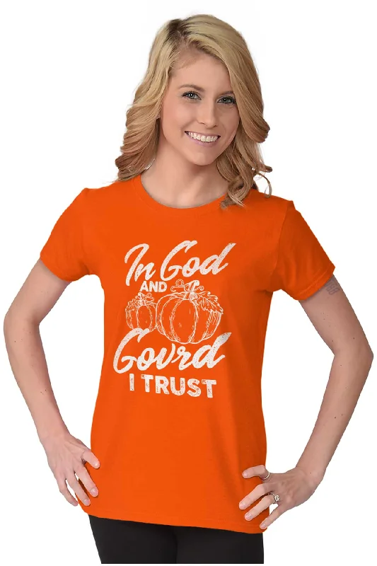 In God I Trust Ladies T Shirt