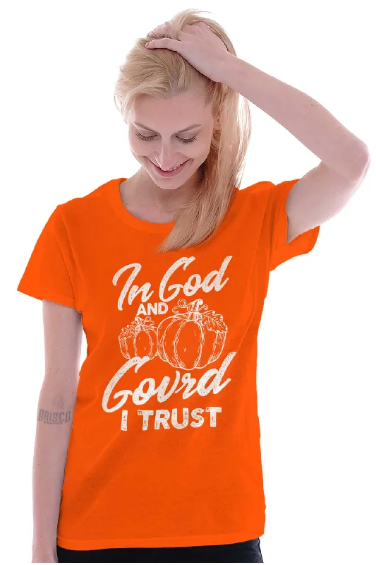 In God I Trust Ladies T Shirt