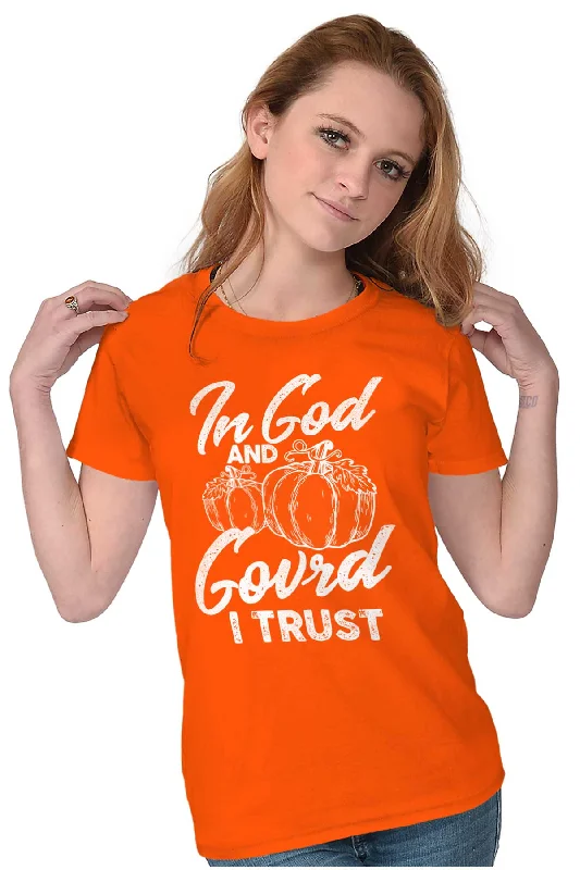 In God I Trust Ladies T Shirt