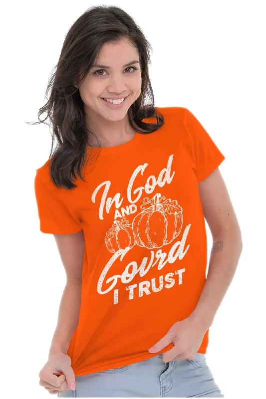 In God I Trust Ladies T Shirt