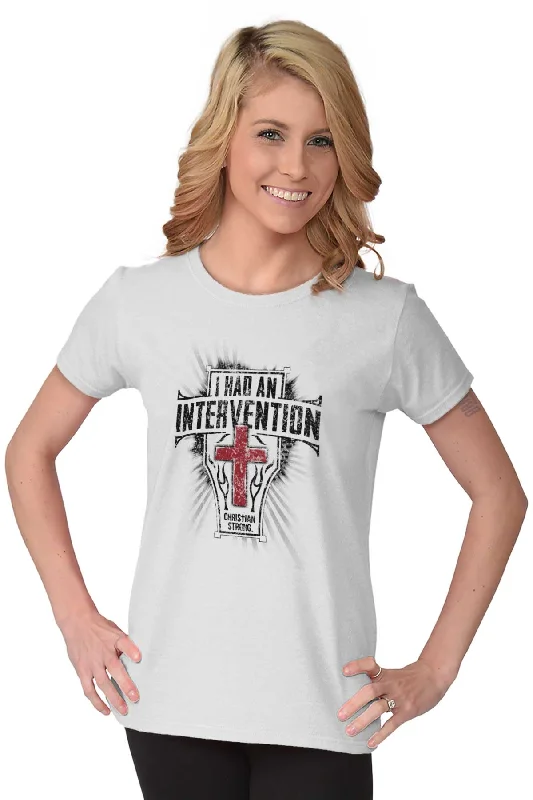 Intervention Ladies T Shirt