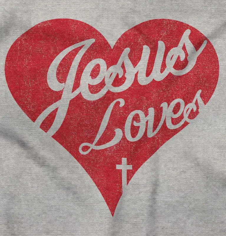 Jesus Loves Zip Hoodie