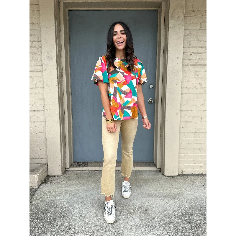 Kay Multi Colored Blouse