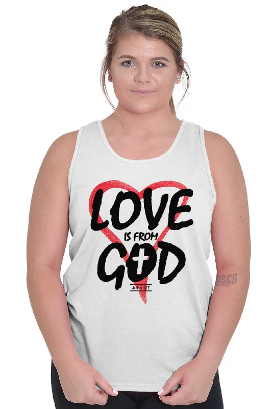 Love is From God Tank Top