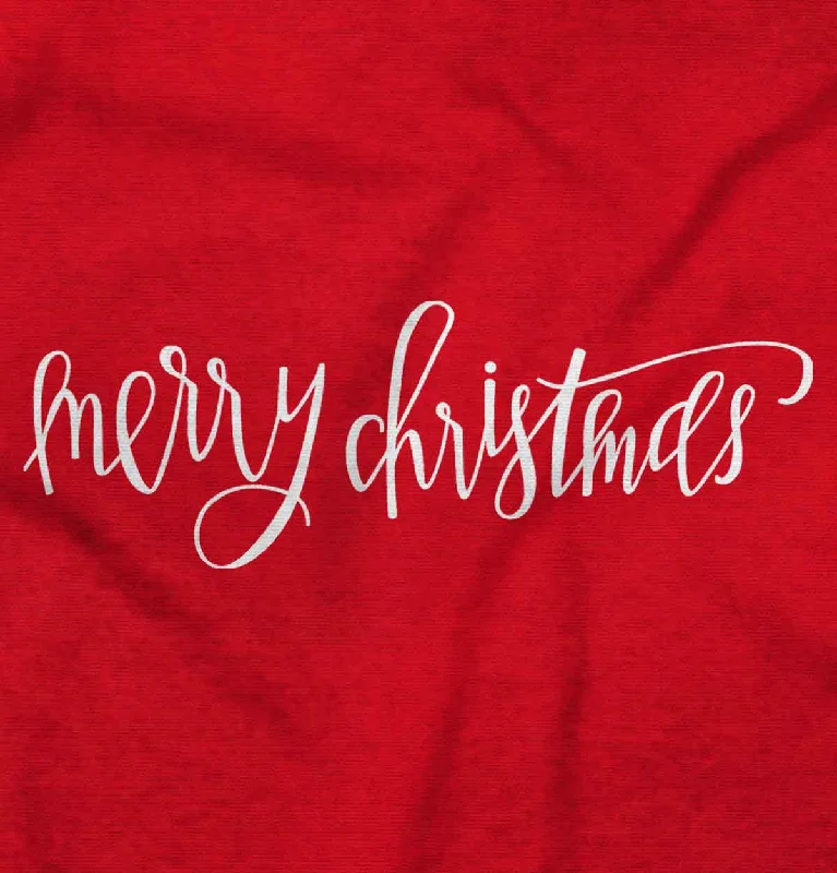 Merry Christmas Ladies T Shirt