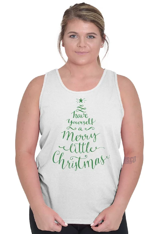 Merry Little Christmas Tank Top