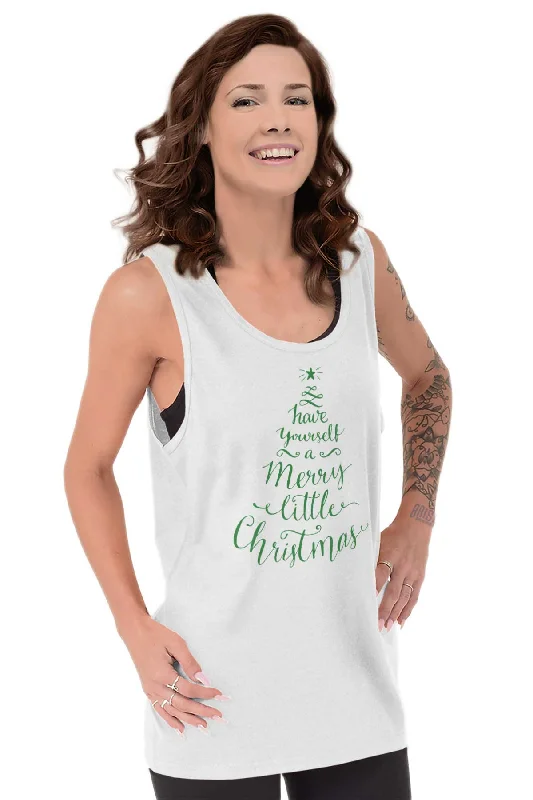 Merry Little Christmas Tank Top