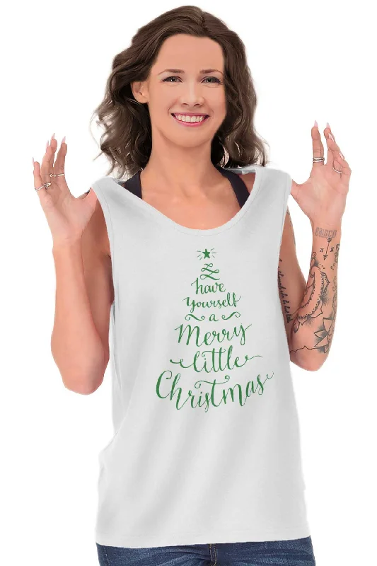 Merry Little Christmas Tank Top