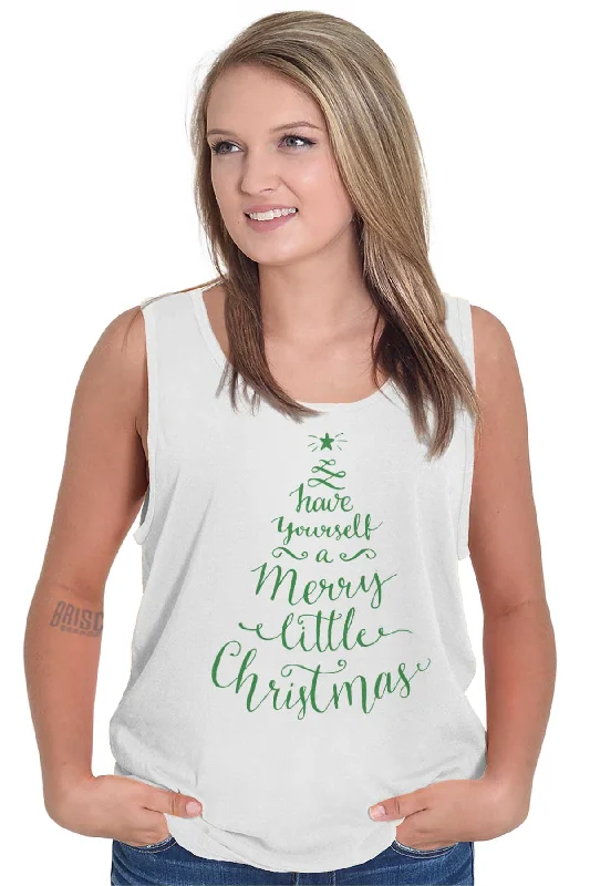 Merry Little Christmas Tank Top