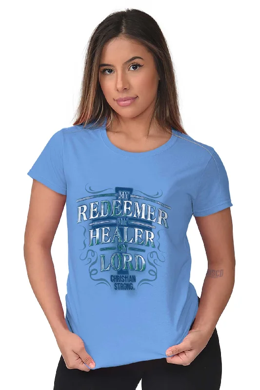 My Redeemer Christia Ladies T Shirt