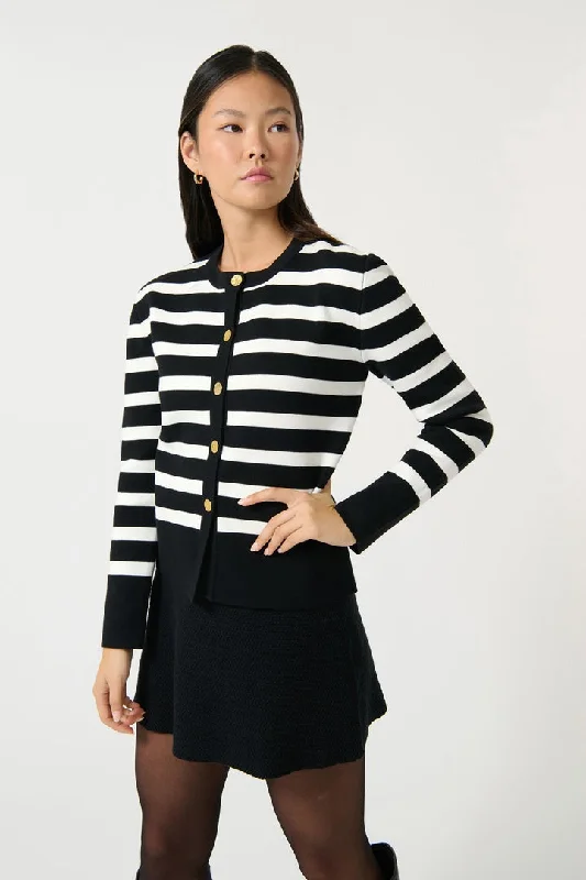 ONTE Gala Cardigan - Black & White