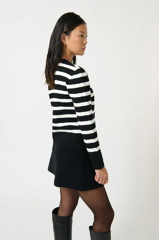 ONTE Gala Cardigan - Black & White