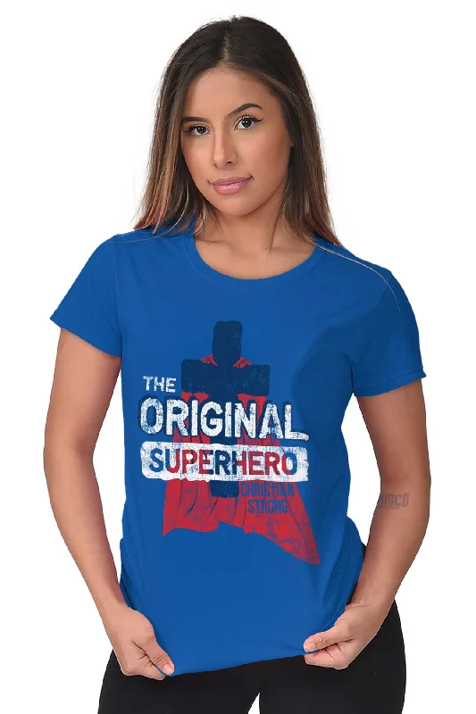 Original Superhero Ladies T Shirt