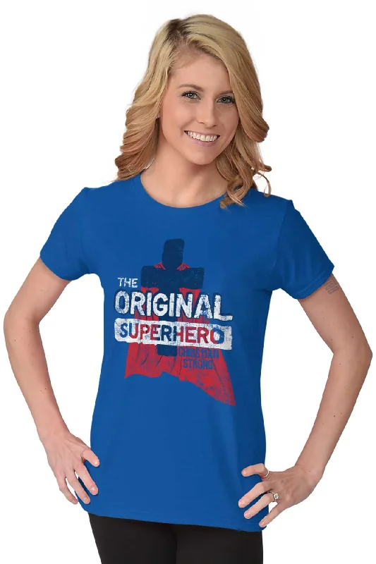 Original Superhero Ladies T Shirt