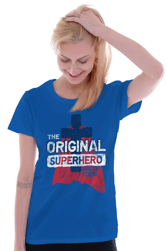 Original Superhero Ladies T Shirt