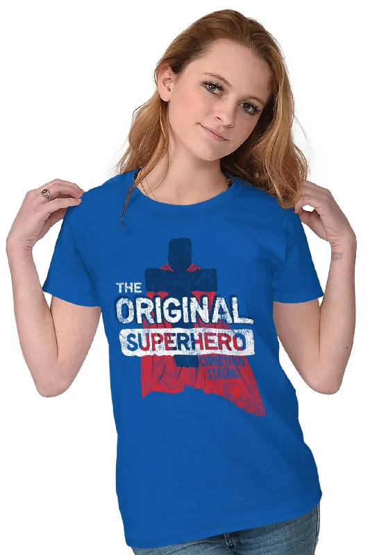 Original Superhero Ladies T Shirt